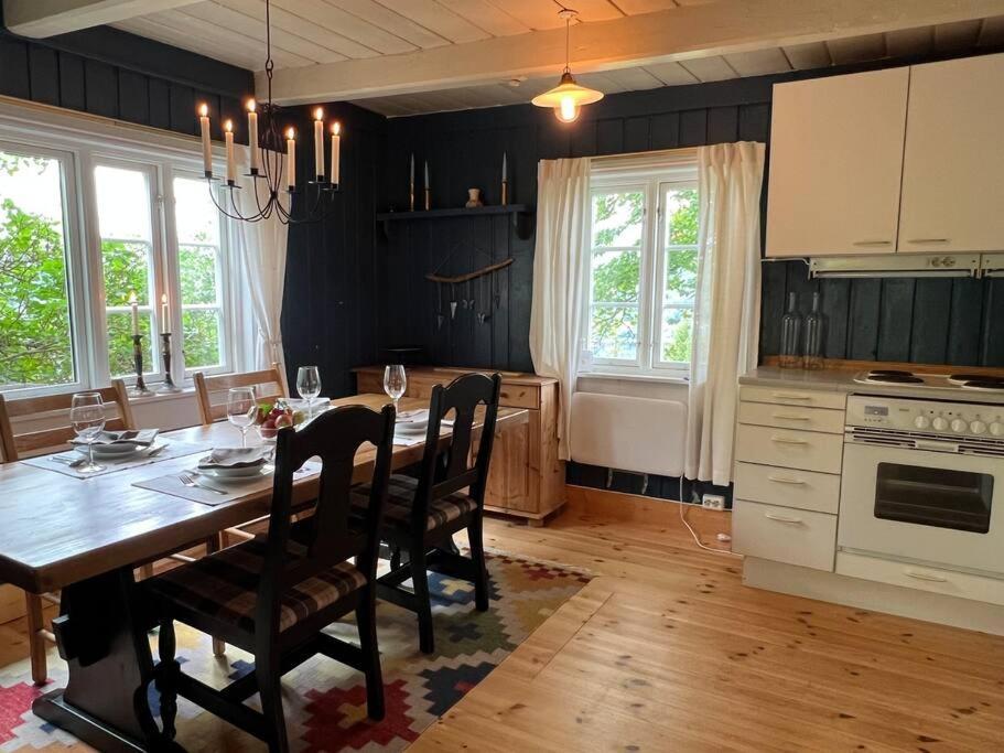 « Sofly Cottage », Le Charme Pur Noresund Luaran gambar